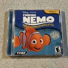 Finding Nemo: Nemo's Underwater World of Fun PC, 2004 CIB Tested