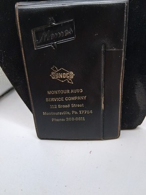Vintage MONTOUR AUTO SERVICE CO. Notepad Montoursville PA