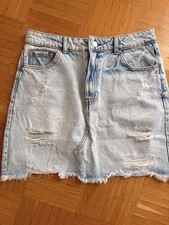 FB Sister Damen Jeansrock Denim Mini kurz bla...