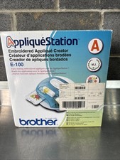 Brother Embroidery Applique Station Patchmaker E100 New In Box