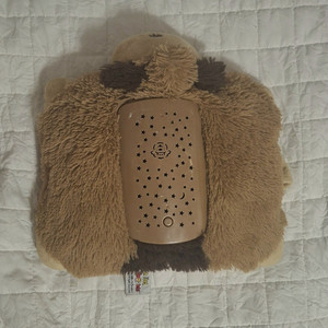 Dream Lites Pillow Pets Brown Tan Dog Plush Star Projector Nursery Night Light