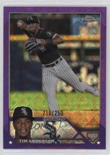 2023 Topps Chrome Logofractor Edition Purple Refractor 210/250 Tim Anderson 11s9