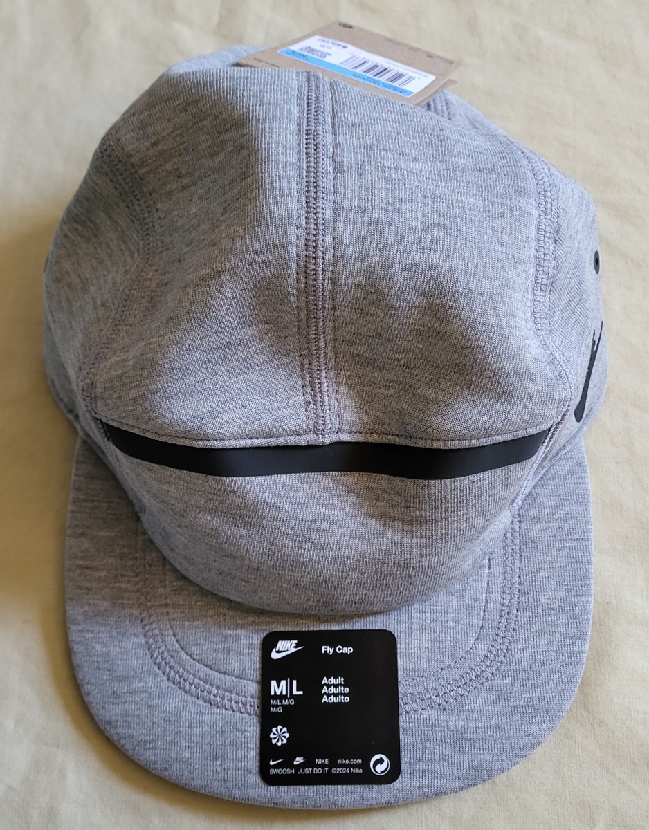 帽子 00s NIKE Fleece Flight Hat GREY M/L Nike Fly Cap Unstructured Tech Fleece Hat Adult M/L Grey Heather