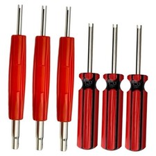 6Pcs Tire Valve Stem Removal Tool - Premium Single Heads Valve Core