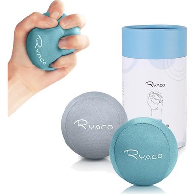 Stress Ball, Hand Trainer, Finger Exercise, Grip Kraft, Massageball, Set 2