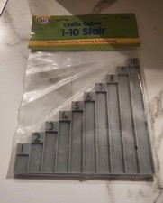 Didax Unifix Interlocking Cubes Counting Cube Stair 1-10 Learning Math System