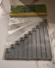 Didax Unifix Interlocking Cubes Counting Cube Stair 1-10 Learning Math System