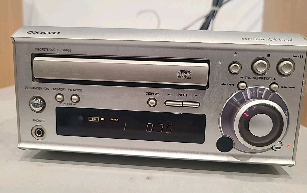 Vintage Onkyo CR-305X CD Receiver With Speakers D-N5 | eBay