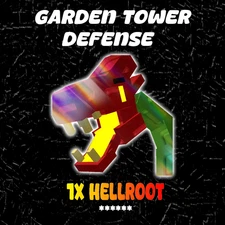 Garden Tower Defense | 1x Hellroot | 6 Star Unit