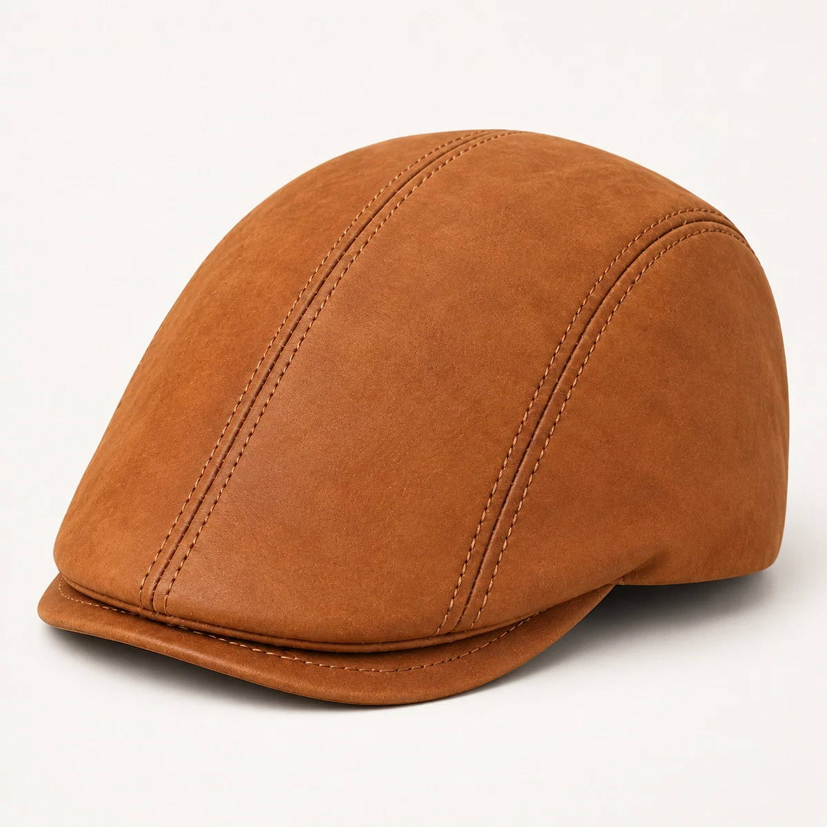 Leather Newsboy Caps for Men for sale | eBay