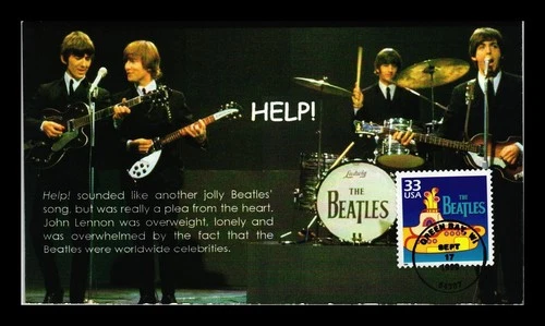 US COVER BEATLES MUSIC 1960S CELEBRATE CENTURY FIRST DAY ISSUE