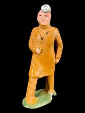 Vintage Barclay Lead Toy Solider Figurine Military Doctor w/ Stethoscope 3.25"