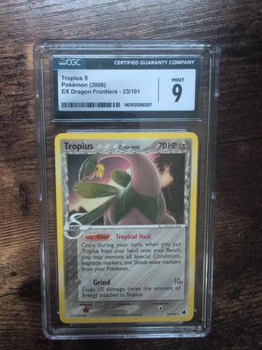 Tropius δ graded CGC 9 for sale on eBay