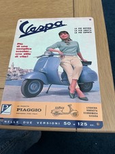 Vespa Scooter metal wall Sign garage workshop art shop home Decor motorcycle art