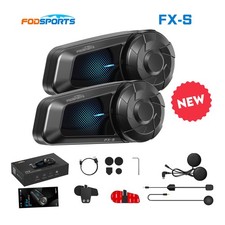 2PCS Fodsports FX-S Moto Helmet Bluetooth 5.4...
