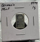 1g Germania Assayer Mint .9999 Fine Silver 1 Gram Total Weight - PREMIUM SILVER