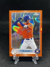 2022 Topps Pro Debut Tyler Whitaker Chrome Orange Lava Refractor /25 Astros