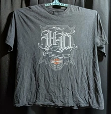 Harley Davidson Daytona Florida Shirt Motorcycle Biker  Vtg High Desert 2 Sided