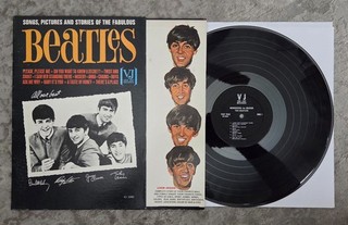 Beatles 1964 VJ 'SONGS PICTURES AND STORIES OF THE FABULOUS BEATLES' MONO LP !