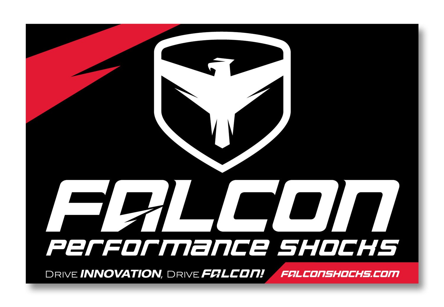 Drapeau Falcon Performance Shocks en tissu haute densité 3ft X 4.5ft