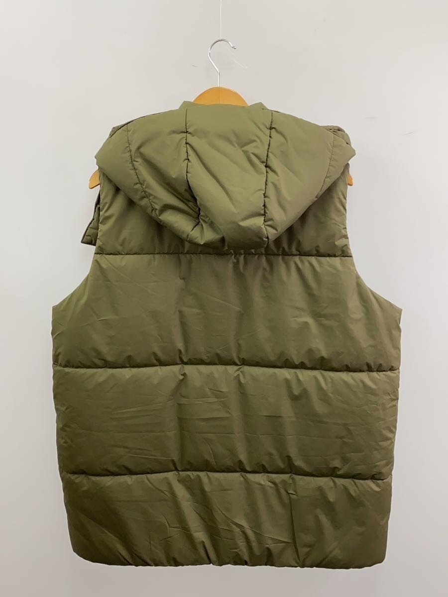 WILDTHINGS Down Vest, Large, Polyester, KHK, Soli… - image 2