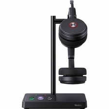 Yealink WH62 Wireless DECT Teams Binaural On-Ear Headset 1308006C