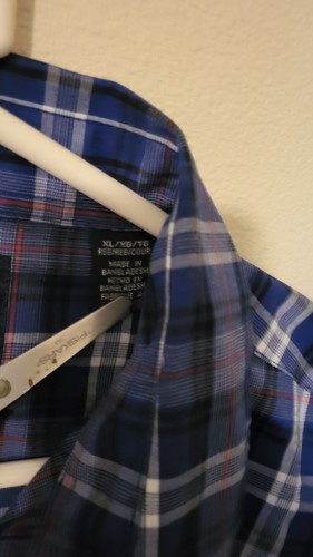 Wrangler Western Pearl Snaps Cowboy Shirt Plaid Long Sleeve Mens Size XL 2 Pocke - Picture 5 of 24
