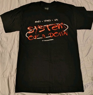 System Of A Down x Sick New World Honey Temper Soil Demo Tape Black Men's Small
