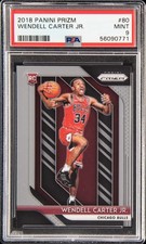 2018 PANINI PRIZM #80 WENDELL CARTER JR. PSA 9