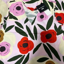 New UNIQLO Marimekko V-Neck Dress Sleeveless Pink Japan