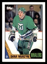1987 Topps Hockey #138 Dana Murzyn Signed Autograph (no COA)