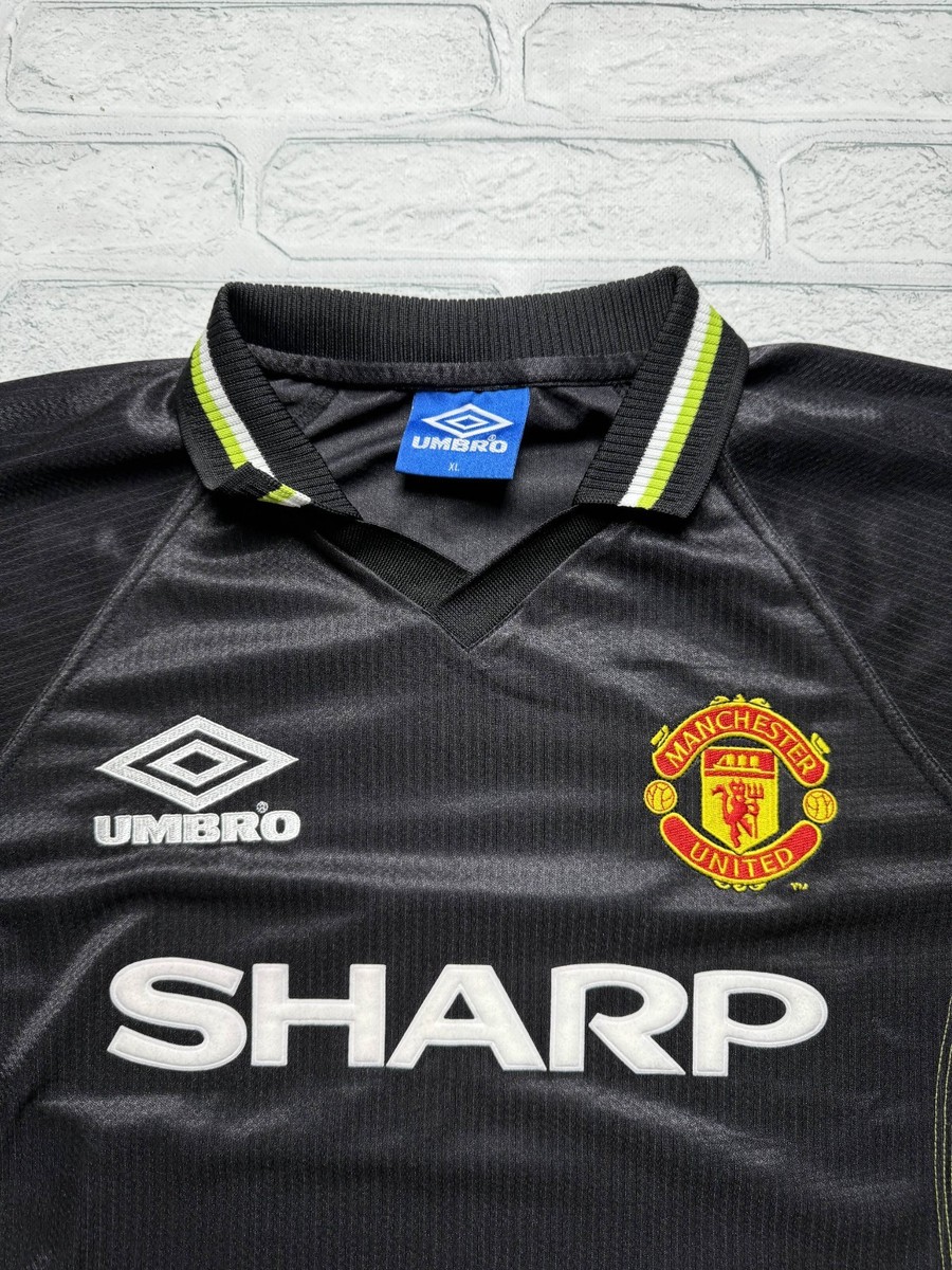 UMBRO MANCHESTER UNITED 1998-99 third FOOTBALL SHIRT SOCCER JERSEY