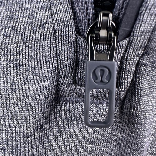 Lululemon Gray Metal Vent 1/4 Zip Pullover Workout Outdoors Performance Mens XXL - Picture 10 of 12