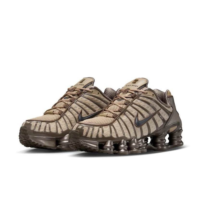 靴 nike shox tl khaki Nike Shox TL Khaki Ironstone Off Noir (Women's) AR3566-201