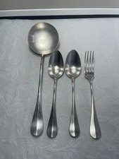 Christofle Louche, Cuillères, Fourchette - Poinçon Balance Métal Argenté Vintage