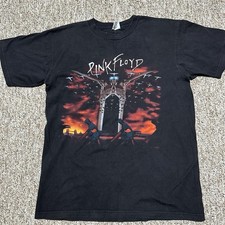 Vintage Pink Floyd The Wall Band T-Shirt Winterland Music Art Rock Mens L USA