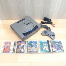 Sega Saturn Gray Console Bundle 1 controller ...