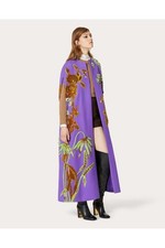 38IT - Valentino Floral embroidered compact drap cape OMBRE EFFECT BNWT / 23K