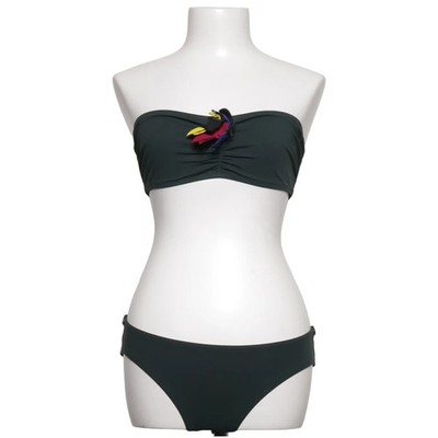Eres, Bikini, Größe: 42, Elasthan/Polyamid, Grün, Einfarbig #xSB