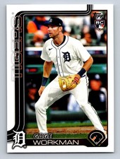 2025 Topps Update Series - Gage Workman #US118 (RC)