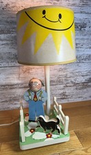 Vintage Nursery Lamp With Shade Famous Juvenile Products WORKS 