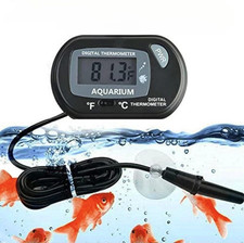 1pc Digital Aquarium Thermometer LCD Fish Tank Water Temperature Probe - NEW