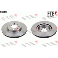 2X FTE 9072589 Bremsscheibe FüR Fiat Alfa Romeo Lancia Punto Marea Doblo Palio