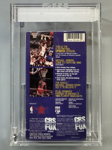 VHS — MICHAEL JORDAN: Come Fly With Me — IGS 7.5/7 — Sports Illustrated - Picture 2 of 3