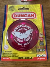 Duncan Butterfly Yo-Yo Purple The Original #1 YoYo Beginner