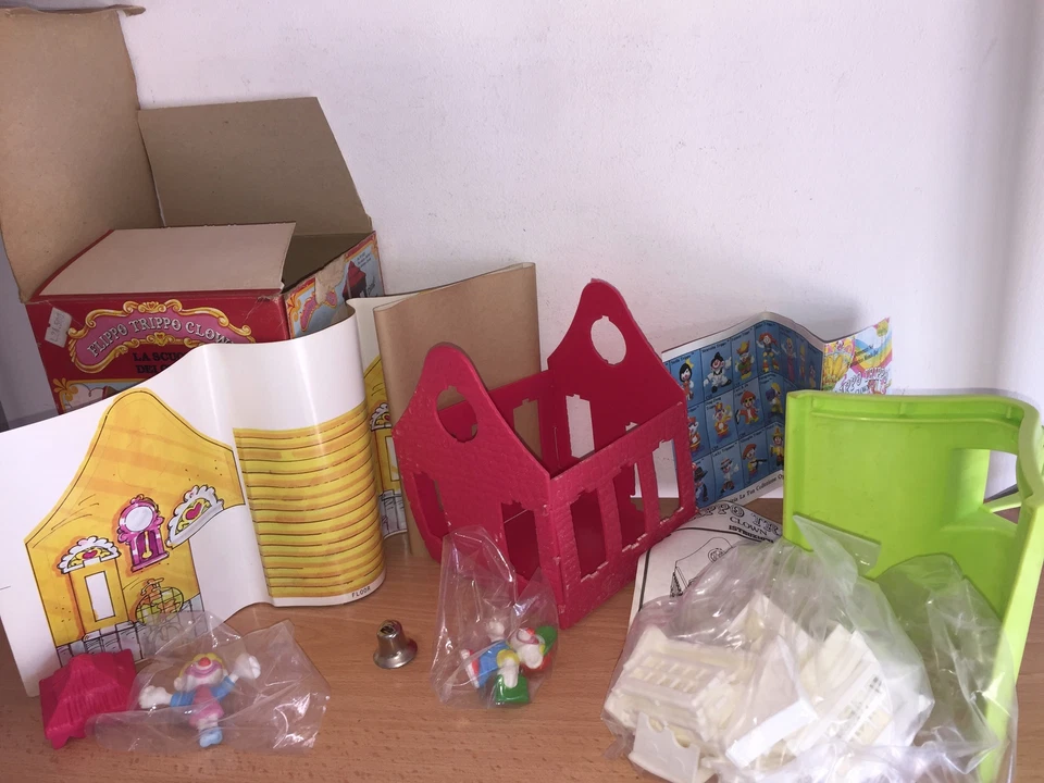 Mego Flippo Trippo Clown Around LA SCUOLA con MAESTRA e TRIPPINO MIB, 1981 - Imagen 3 de 4