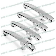Full Kit Replace Chrome Outer Pull Door Handle For 2003-2013 Toyota Corolla 4d