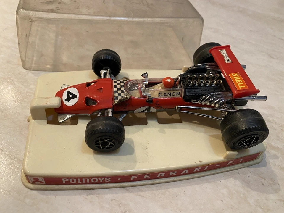 Rarissima Ferrari F1 Art.F2 Politoys scala 1:32 in box da collezione - Immagine 3 di 4