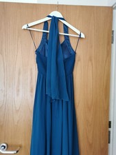 New Look formal prom dress teal ballgown size 10