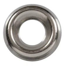 #14 Stainless Steel Countersunk Finish Washers | 1/4" 304 SS Finishing Cup, 100
